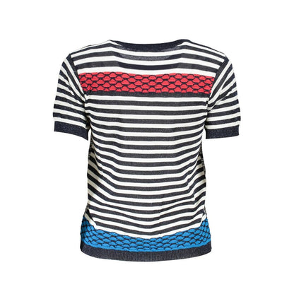 Desigual Women's Polyamide Polyester & Cotton Sweater - Blue Signature