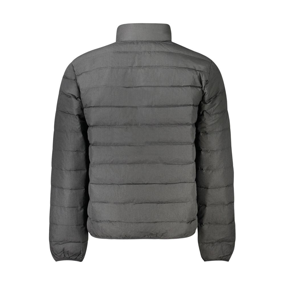 Windbreaker Jacket by Calvin Klein for men in nylon black features an perennial silhouette with a refined and perennial lightweight, pockets & windproof for a sophisticated weather-resistant look.