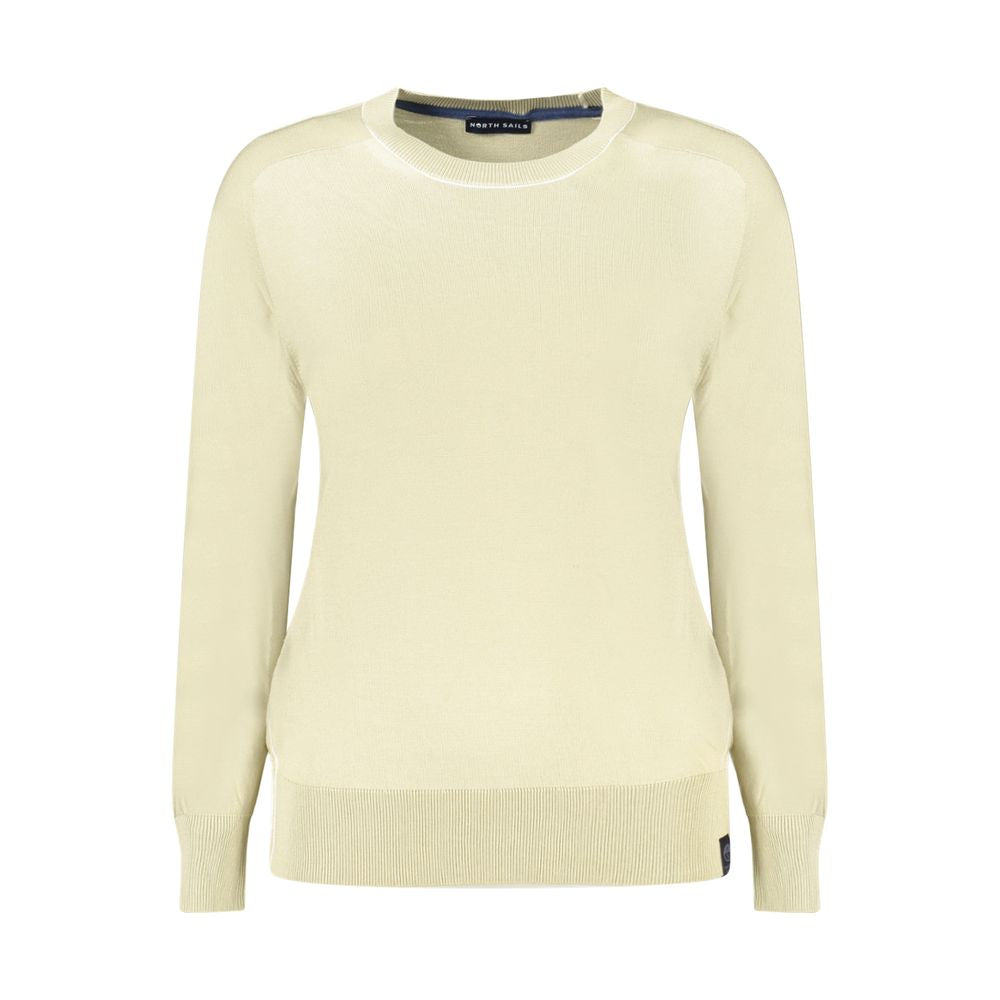 Sweater by North Sails for women in viscose cotton green & signature features an polished silhouette, showcasing refined and a sophisticated crew neckline for a truly polished finish.