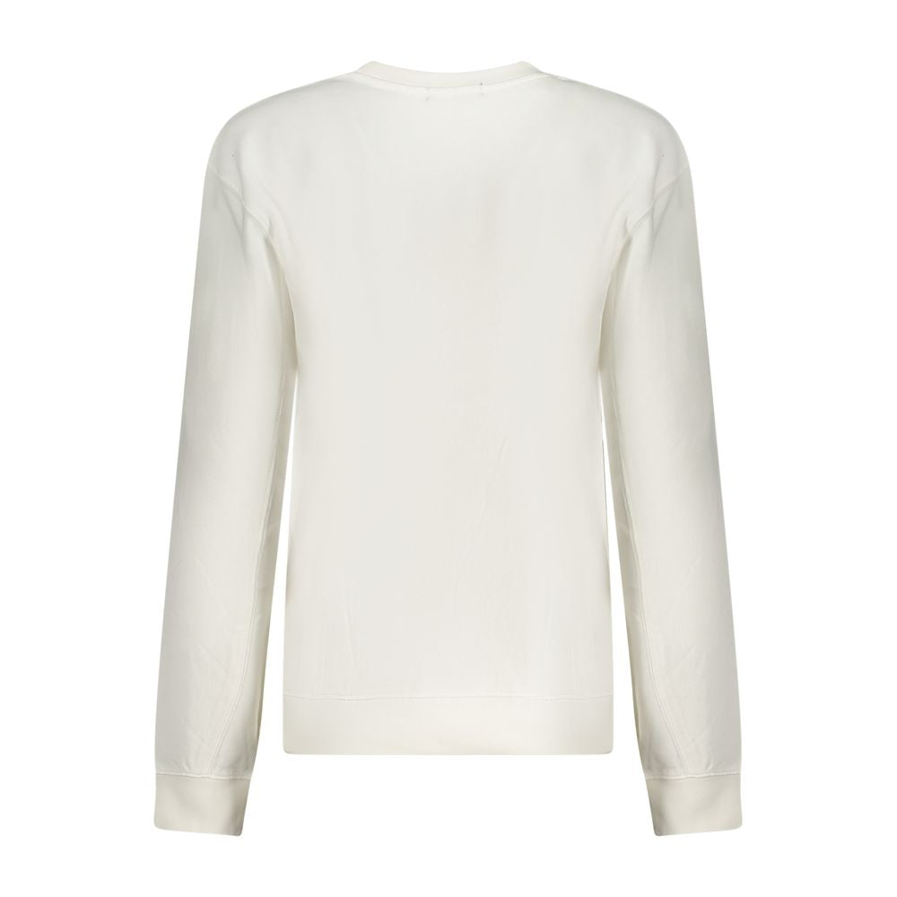 Sweatshirt by North Sails for women in cotton canvas white features an enviable silhouette, showcasing a premium and refined for a truly enviable finish.