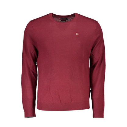 Sweatshirt by Napapijri for men in fabric red features a unrivaled silhouette with a refined crew neckline and unrivaled detailing for a sophisticated look.