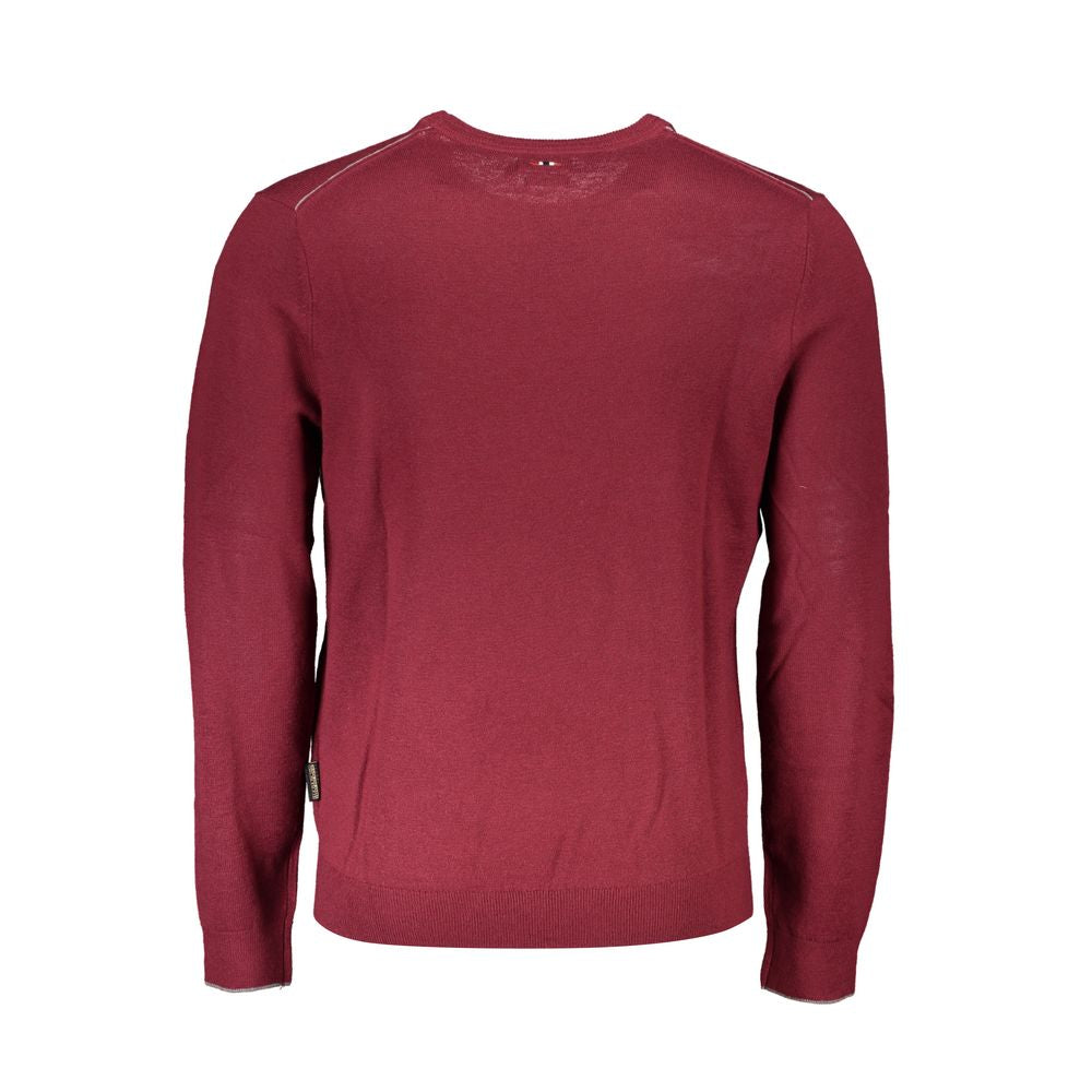 Sweatshirt by Napapijri for men in fabric red features an magnificent silhouette, showcasing a sophisticated and detail for a truly magnificent finish.