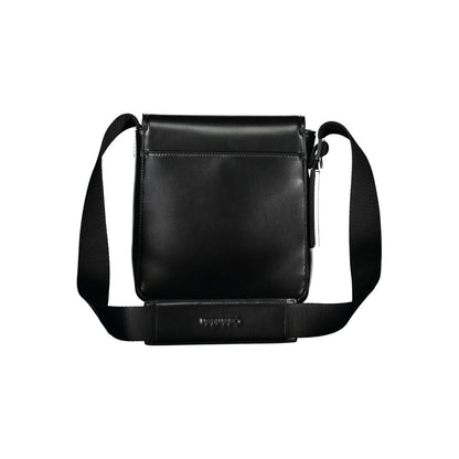 Shoulder Bag by Calvin Klein for men in polyester & polyethylene black features a effortless sophistication silhouette, secured by a magnetic with ample external-pockets and versatile shoulder-strap & adjustable-strap for a effortless sophistication finish.