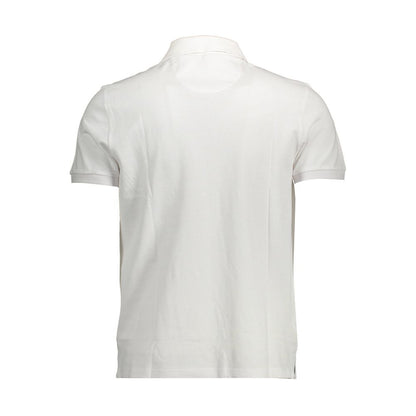 Polo Shirt by North Sails for men in cotton white presents a sleek silhouette, featuring a refined and for a sleek finish.