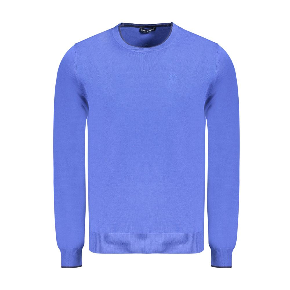 Sweatshirt by North Sails for men in cotton blue features a unrivaled silhouette with a refined crew neckline and unrivaled detailing for a sophisticated look.