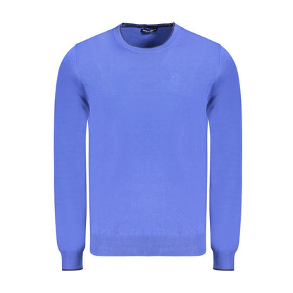 Sweatshirt by North Sails for men in cotton blue features a unrivaled silhouette with a refined crew neckline and unrivaled detailing for a sophisticated look.