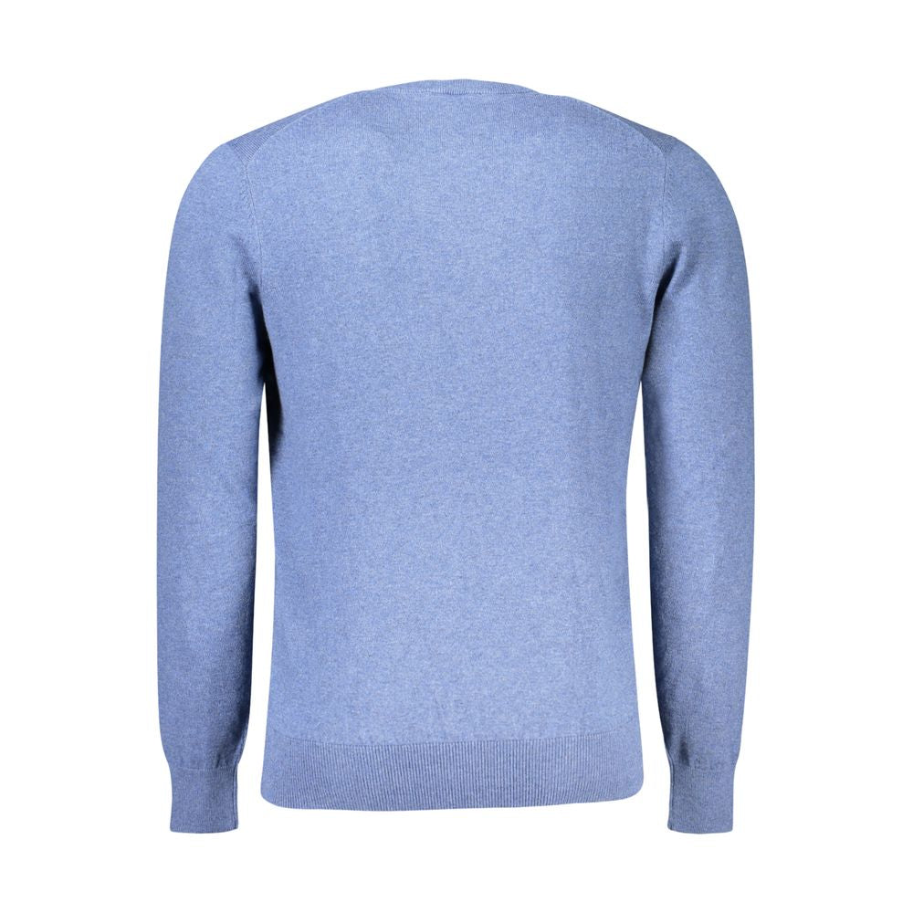 Sweatshirt by North Sails for men in wool cotton blue features a unrivaled silhouette with a refined and unrivaled detailing for a sophisticated look.