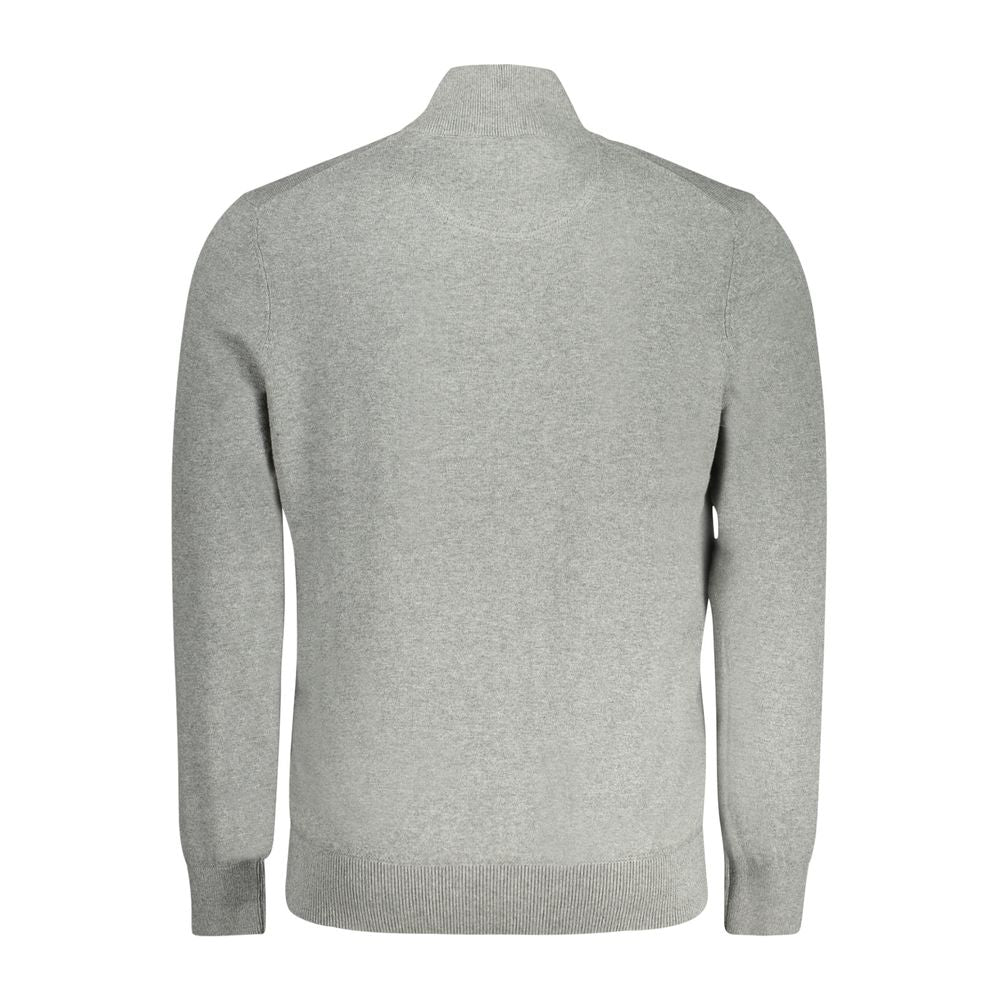 Cardigan by Timberland for men in organic cotton brown & gray features a nuanced silhouette with a refined and nuanced detailing for a sophisticated look.
