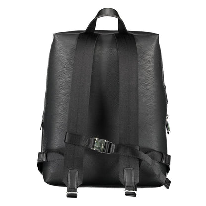 Backpack by Calvin Klein for men in polyester & polyurethane black features a stately Polyester & Polyurethane Backpack design, showcasing a secure , ample , and versatile handle, backpack-strap & adjustable-strap for a stately finish.