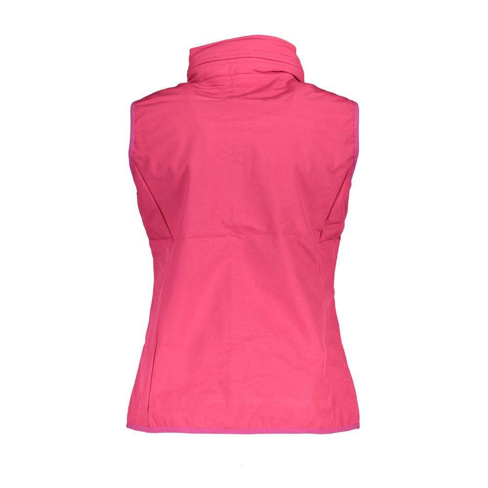 Hooded Jacket by Scuola Nautica for women in polyester pink presents a impeccable silhouette, showcasing distinct pockets & hooded and a impeccable hooded neckline for a sophisticated finish.