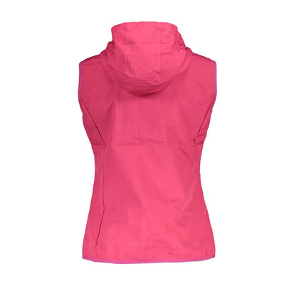 This Hooded Jacket by Scuola Nautica for women in polyester pink showcases a magnificent silhouette, meticulously crafted with a distinctive and functional pockets & hooded for a magnificent finish.