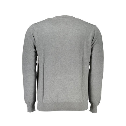 This Sweater by Harmont & Blaine for men in cotton gray presents a understated silhouette, featuring a sophisticated wrap crew neckline and for a understated finish.