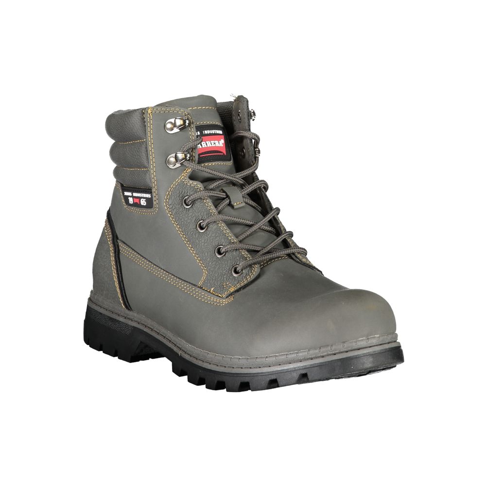 Lace-Up Boots by Carrera for men in polyester & polyethylene brown & gray showcases a aeronautic silhouette as Men's Polyester & Polyethylene Lace-Up Boots, artfully defined by a aeronautic and a aeronautic .