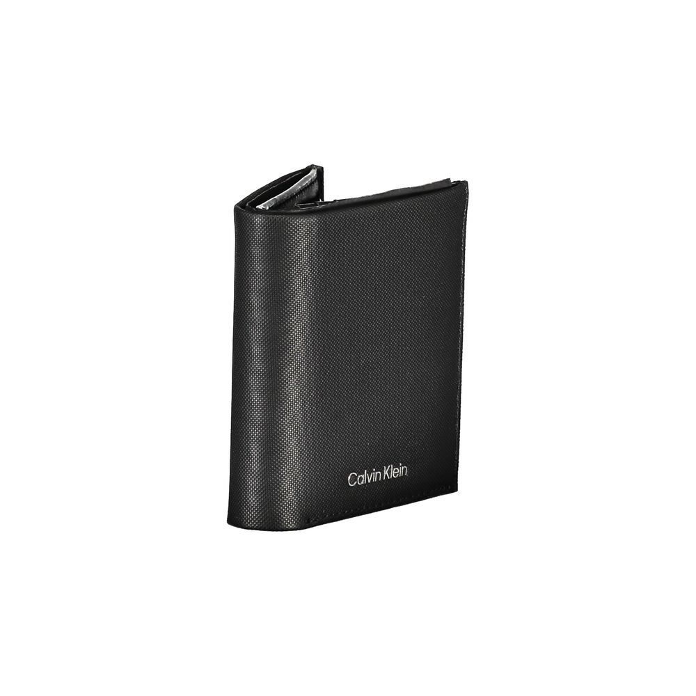 Cardholder Wallet by Calvin Klein for men in leather black features a streamlined silhouette, showcasing the streamlined Leather Cardholder Wallet design with sophisticated card-organization rfid-protection coin-purse for a premium look.