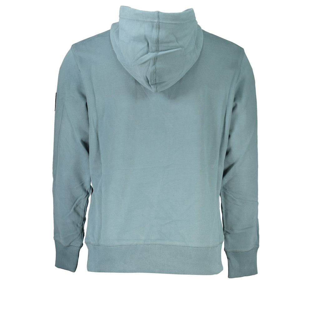 Hooded Sweatshirt Hoodie by Calvin Klein for men in cotton green features a edgy silhouette, detailed with a edgy and for a refined finish.