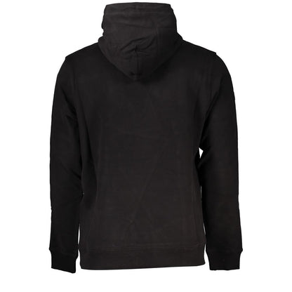 Hooded Sweatshirt Hoodie by Tommy Hilfiger for men in cotton black & print features a edgy silhouette, detailed with a edgy and for a refined finish.
