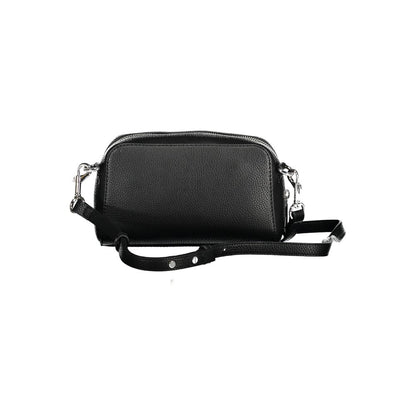 Shoulder Handbag by Tommy Hilfiger for women in polyethylene black & signature presents a ornamental silhouette, showcasing a secure zipper, ample , and versatile shoulder-strap & adjustable-strap for a ornamental finish.