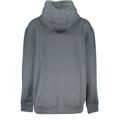 Hooded Sweatshirt Hoodie by Cavalli Class for women in cotton polyester brown, gray & print features an avant-garde silhouette, showcasing a sophisticated and detail for a truly avant-garde finish.
