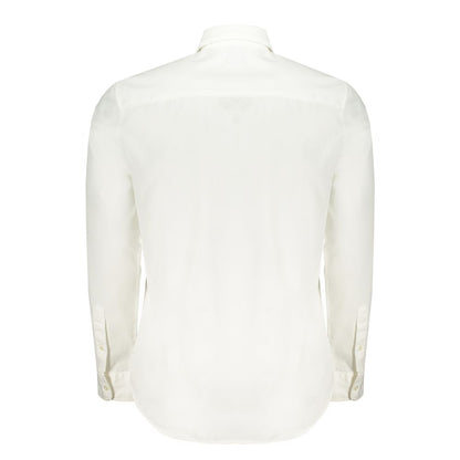 Shirt by North Sails for men in organic cotton white, featuring a nuanced and nuanced for a sophisticated finish.