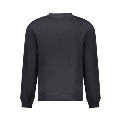 Sweatshirt by Napapijri for men in cotton polyester black & print features an enviable silhouette, showcasing a premium and refined for a truly enviable finish.