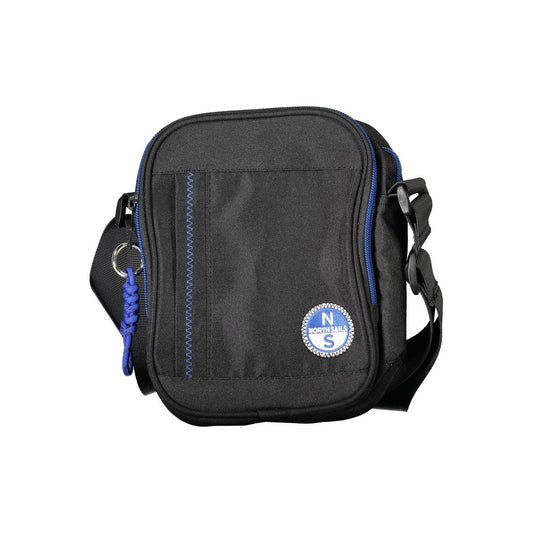 Shoulder Bag by North Sails for men in polyester black & signature features a statuesque silhouette, showcasing a secure and statuesque built-in-compartments & external-pockets with versatile shoulder-strap & adjustable-strap for a statuesque finish.