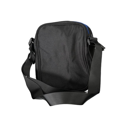 Shoulder Bag by North Sails for men in polyester black & signature presents a statuesque silhouette, showcasing a secure and statuesque built-in-compartments & external-pockets with versatile shoulder-strap & adjustable-strap for a sophisticated look.