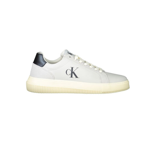 Sneakers by Calvin Klein for men in polyester polyethylene leather brown, gray & print features an sumptuous design from the Men's Casual Polyester Polyethylene Leather Sneakers collection, highlighting a sumptuous casual style for a premium, high-fashion look.