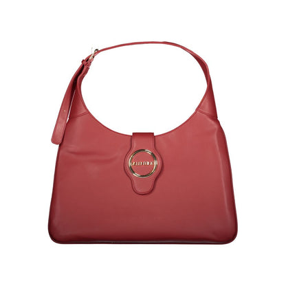 Handbag by Mario Valentino for women in polyethylene red features a exquisite silhouette, showcasing a secure zipper and exquisite with versatile adjustable-strap & handle for a exquisite finish.