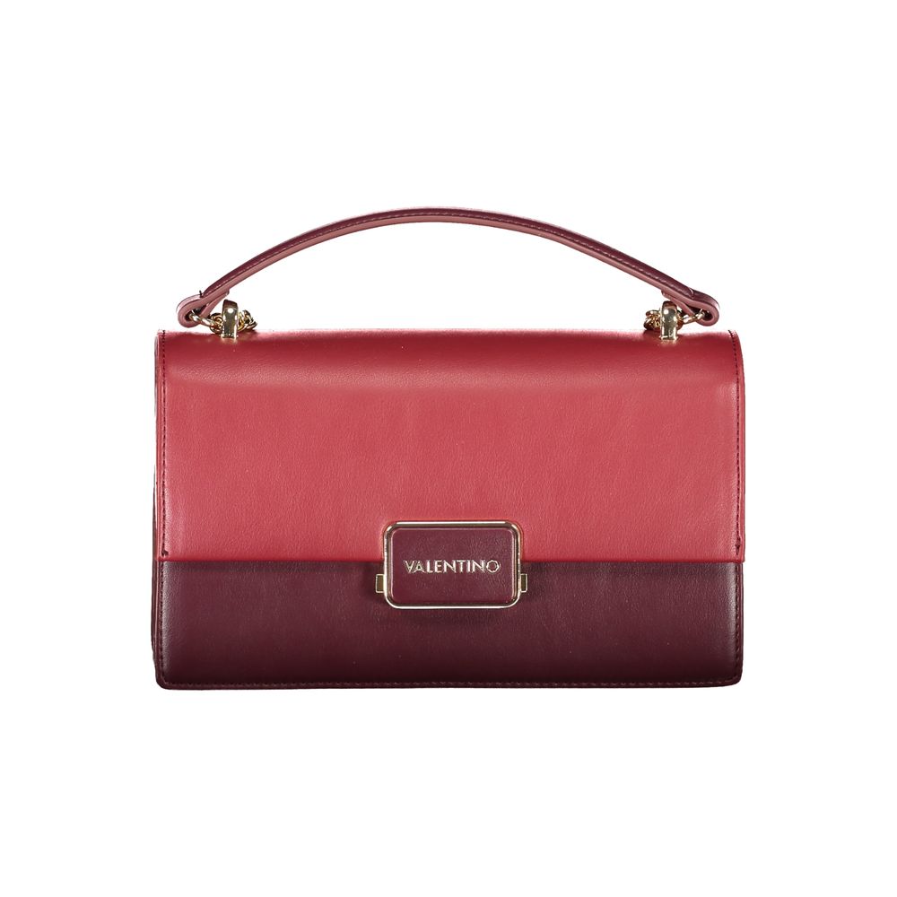 Shoulder Handbag by Mario Valentino for women in polyethylene red features a exquisite silhouette, showcasing a secure snap & zipper and exquisite built-in-compartments & internal-pockets with versatile shoulder-strap for a exquisite finish.