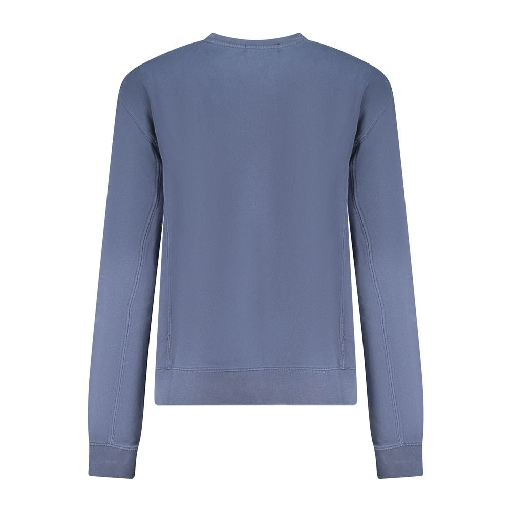 Sweatshirt by North Sails for women in cotton blue features an provocated silhouette, detailed with a provocated and a refined for a sophisticated aesthetic.