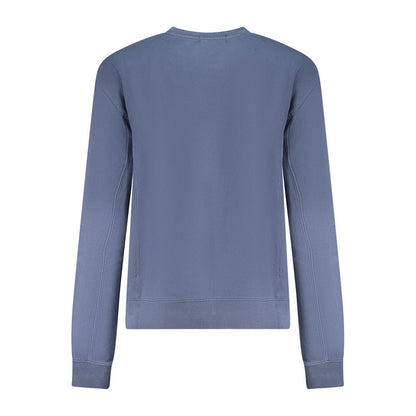 Sweatshirt by North Sails for women in cotton blue features an provocated silhouette, detailed with a provocated and a refined for a sophisticated aesthetic.