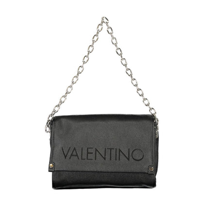 Handbag by Mario Valentino for women in polyethylene black & signature features a exquisite silhouette, showcasing a secure zipper and exquisite internal-pockets with versatile adjustable-strap & handle for a exquisite finish.