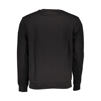Sweatshirt by North Sails for men in cotton polyester black & print features an provocated silhouette, detailed with a provocated and a refined for a sophisticated aesthetic.