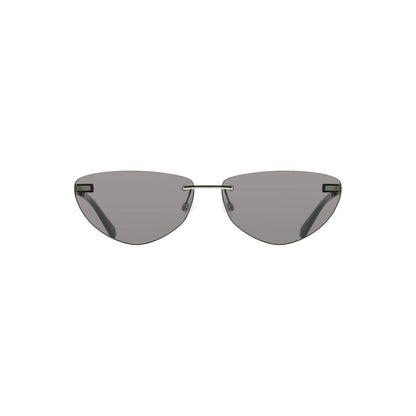 This Sunglasses by Calvin Klein for women in metal black presents a sumptuous silhouette, showcasing a sumptuous in black coloured frame and high-performance .