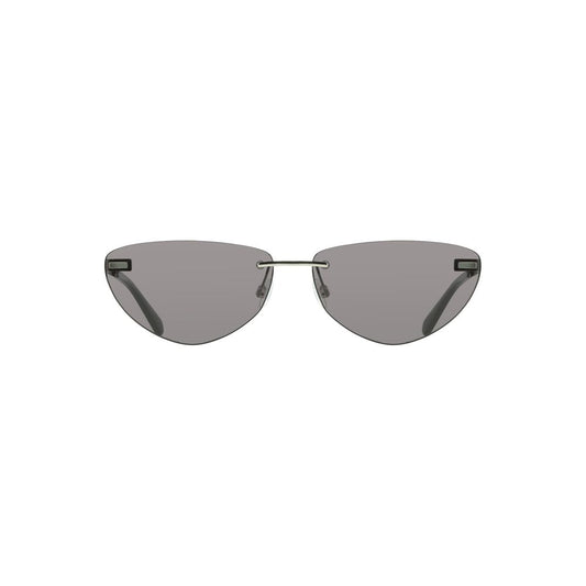 This Sunglasses by Calvin Klein for women in metal black presents a sumptuous silhouette, showcasing a sumptuous in black coloured frame and high-performance .