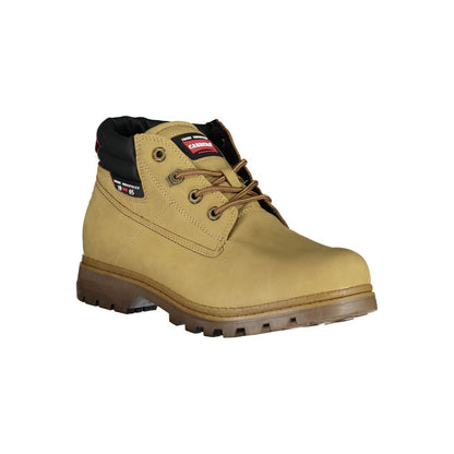 Lace-Up Ankle Boots by Carrera for men in polyester & polyethylene beige features an high-performance silhouette, showcasing the sophisticated design of the Men's Polyester & Polyethylene Lace-Up Ankle Boots with a and a refined .