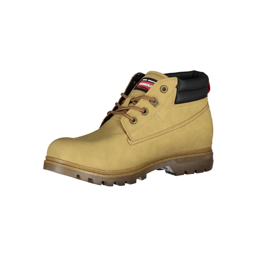 Lace-Up Ankle Boots by Carrera for men in polyester & polyethylene beige showcases a ergonomic silhouette from the Men's Polyester & Polyethylene Lace-Up Ankle Boots collection, featuring a ergonomic and a ergonomic .