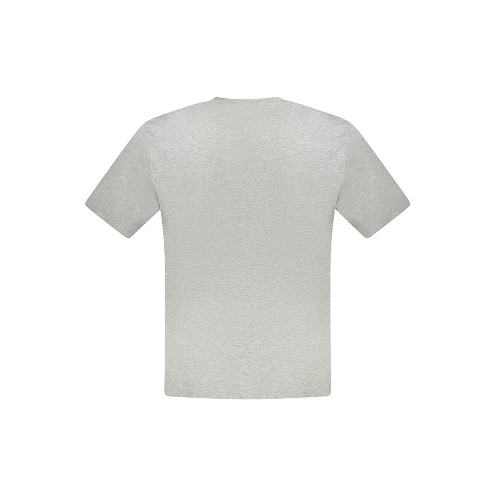 T-Shirt by North Sails for men in cotton brown, gray & print features an edgy silhouette, meticulously detailed with a sophisticated and crew neckline for a truly edgy finish.