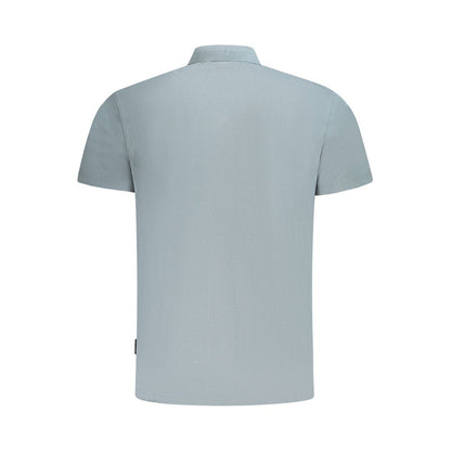 Polo Shirt by Napapijri for men in cotton brown & gray presents a crisp silhouette, artfully detailed with a crisp and crisp .