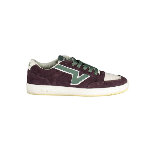 Sneakers by Vans for men in polyester polyurethane leather purple & violet features a sumptuous design, perfectly showcasing the sumptuous athletic style of this Men's Athletic Polyester Polyurethane Leather Sneakers.