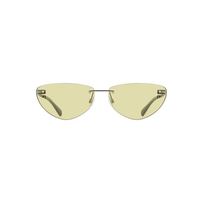 Sunglasses by Calvin Klein for women in metal green features a sumptuous silhouette, showcasing a sumptuous in green coloured frame with high-performance .