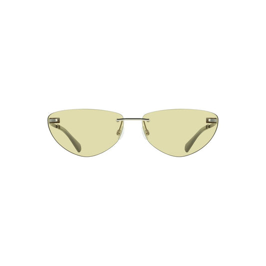 Sunglasses by Calvin Klein for women in metal green features a sumptuous silhouette, showcasing a sumptuous in green coloured frame with high-performance .