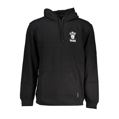 Hooded Sweatshirt by Vans for men in cotton black features an exquisite silhouette, showcasing and wrap hooded neckline details for a exquisite look.