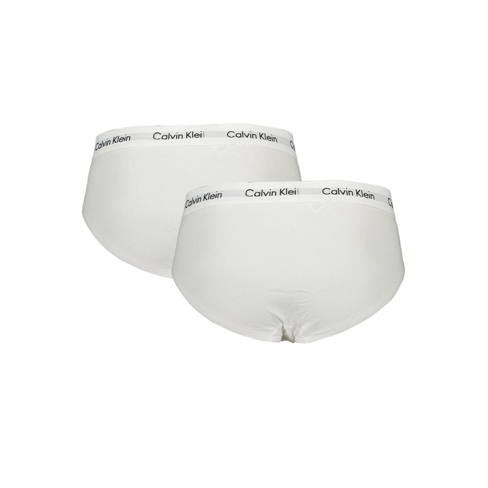 Underwear by Calvin Klein for men in cotton white features a ethereal silhouette, showcasing the ethereal Men's Cotton Underwear design with a ethereal fit for a premium look.