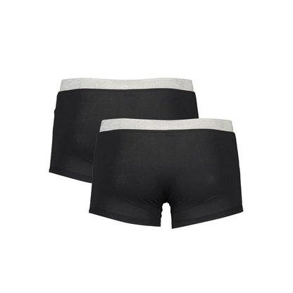 Underwear by North Sails for men in cotton black presents a nuanced silhouette from the Men's Cotton Underwear collection, emphasizing a nuanced fit and everyday comfort.