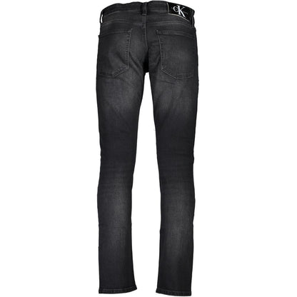 Calvin Klein Men's Slim Stretch Denim Cotton Jeans - Black