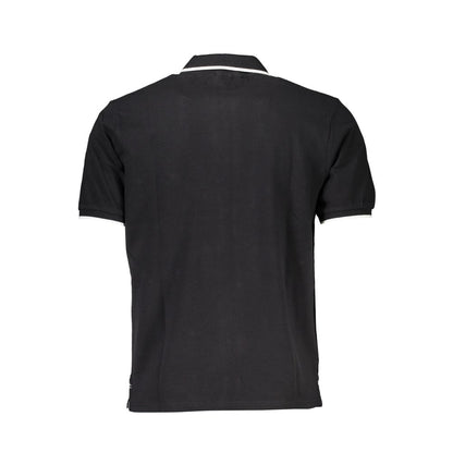 Polo Shirt by North Sails for men in cotton black & print presents a distinguished silhouette, showcasing a sophisticated and distinguished for a truly distinguished finish.