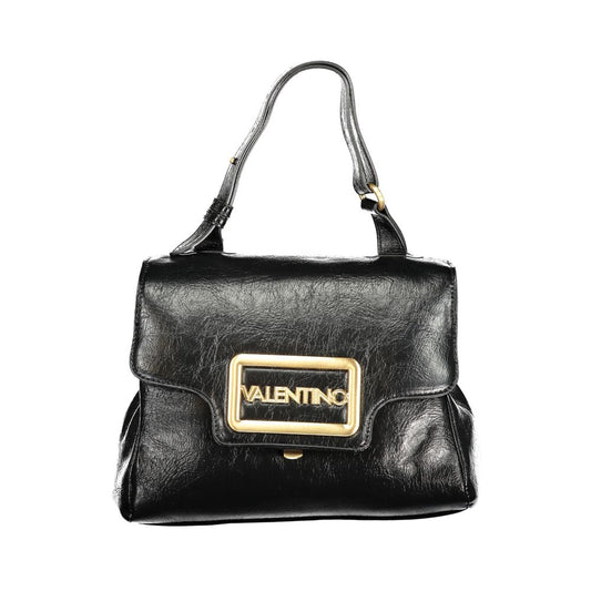This Crossbody Tote Handbag by Mario Valentino for women in polyethylene and black presents a sculptural silhouette featuring a secure snap & zipper, ample built-in-compartments, and versatile crossbody-strap, shoulder-strap, adjustable-strap, detachable-strap & handle for a sculptural finish.