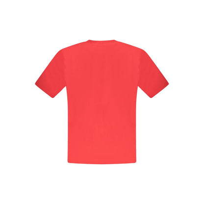 T-Shirt by North Sails for men in cotton red features an on trend silhouette, perfectly showcasing a on trend and for an elevated aesthetic.