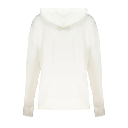Hooded Sweatshirt Hoodie by North Sails for women in organic cotton white features a edgy silhouette, detailed with a edgy and for a refined finish.